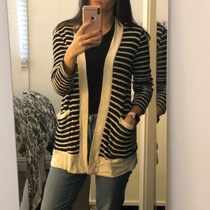 Splendid Striped Cardigan